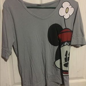 Authentic Disney Minnie Mouse shirt with hood!